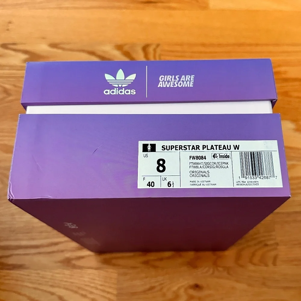 adidas Superstar Plateau Women’s Shoes (8)